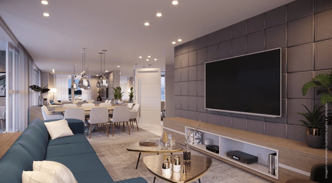 Apartamento com 3 dormitórios à venda, 227 m² por R$ 4.920.000,00 - Ponta da Praia - Santos/SP