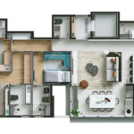 Apartamento à venda com 3 suítes em Água Branca, São Paulo, SP