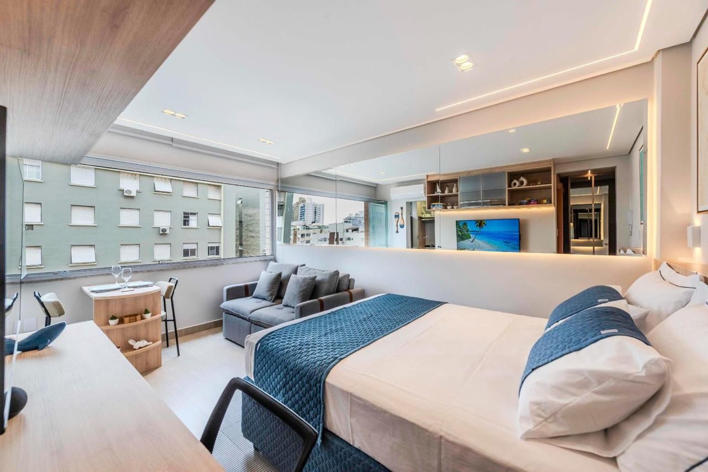 Apartamento com 1 dormitório à venda, 31 m² por R$ 550.000,00 - Boqueirão - Santos/SP