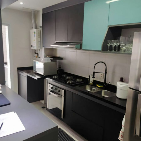 Apartamento com 1 dormitório, 87 m² - venda por R$ 920.000,00 ou aluguel por R$ 6.000,02 - Gonzaga - Santos/SP