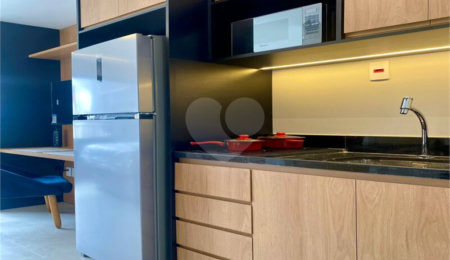 Apartamento para alugar com 1 quarto em Santo Amaro, São Paulo, SP