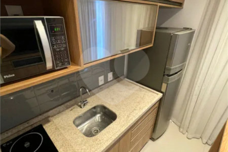 Apartamento para venda no Campo Belo de 42,14 m² - 1 dormitório - 1 banheiro - ar condicionado
