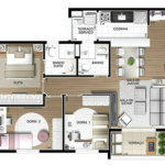Apartamento à venda com 3 quartos, sendo 1 suíte, em Parque Reboucas, São Paulo, SP