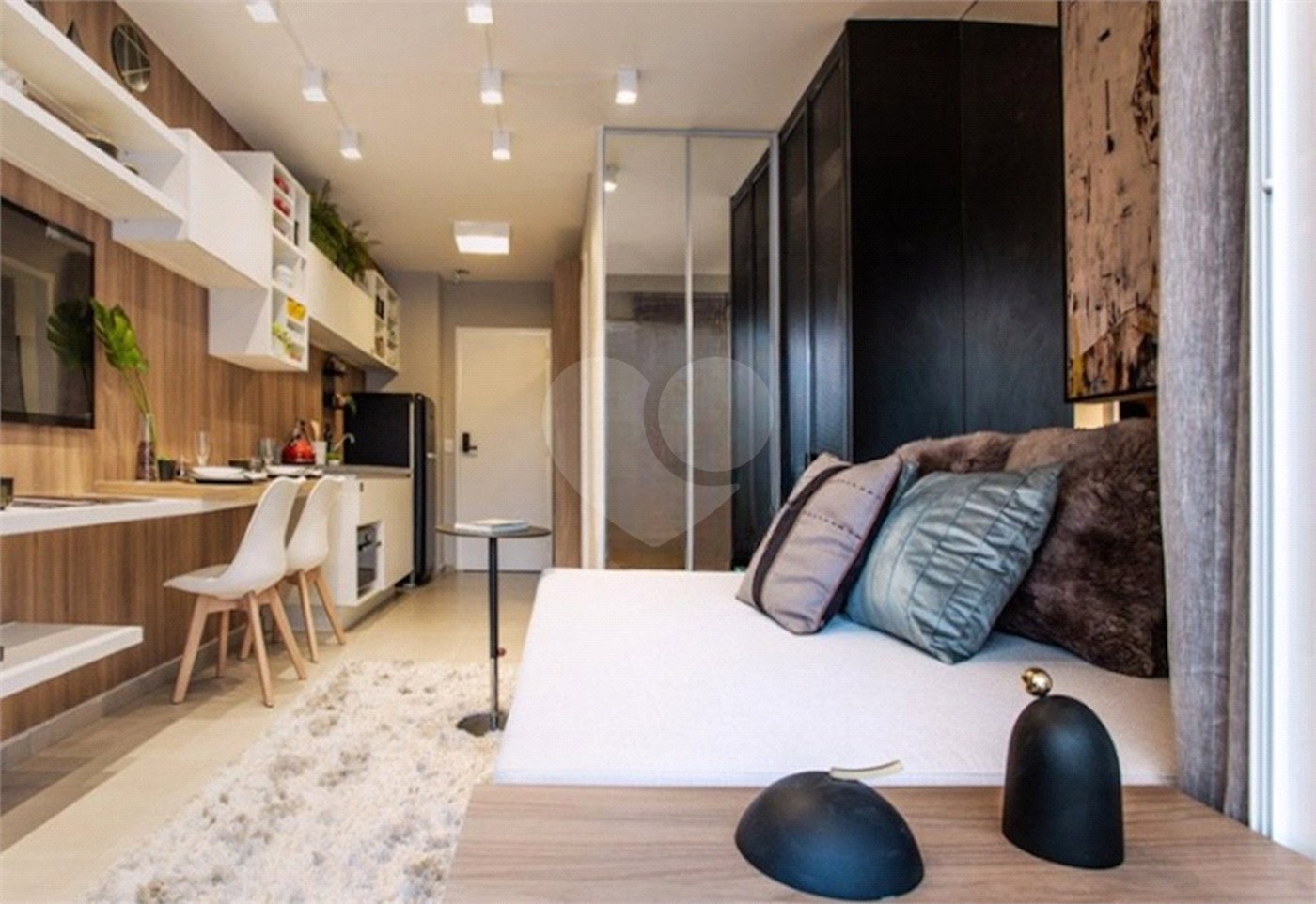 Apartamento à venda com 1 quarto em Campo Belo, São Paulo, SP