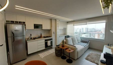 Apartamento à venda com 1 quarto em Água Branca, São Paulo, SP