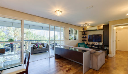 Apartamento para alugar com 3 quartos, sendo 1 suíte,  em Alto da Boa Vista, São Paulo, SP