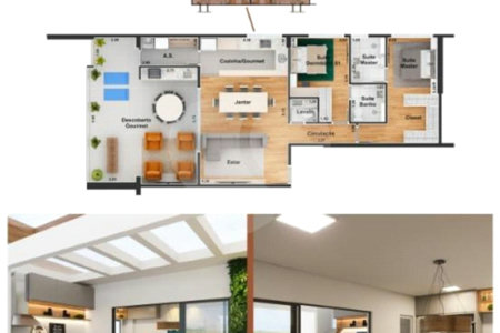 Apartamento à venda com 3 quartos, sendo 1 suíte, em Além Ponte, Sorocaba, SP