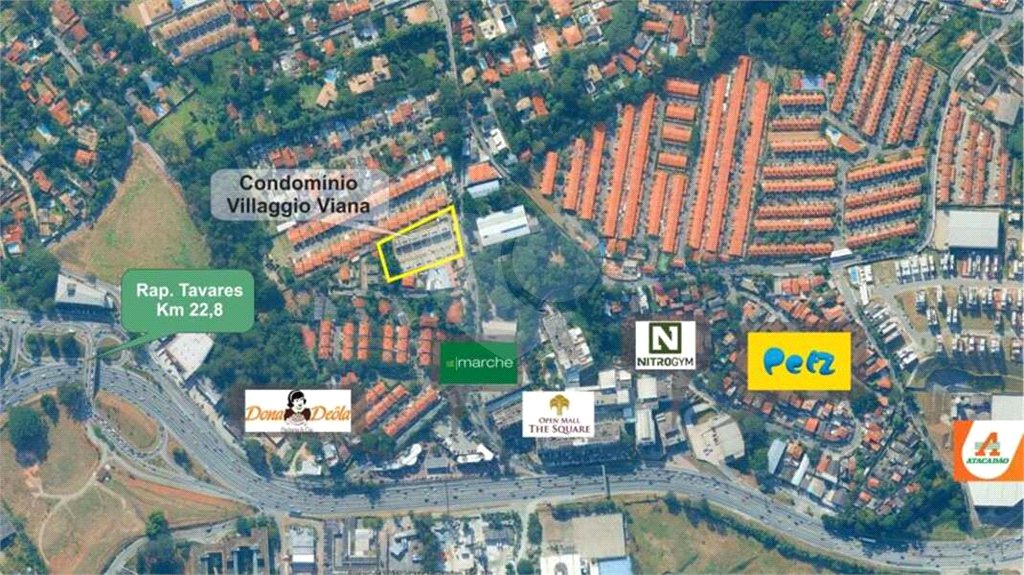 Casa à venda com 3 quartos, sendo 1 suíte, no condomínio Villaggio Viana, Cotia - SP