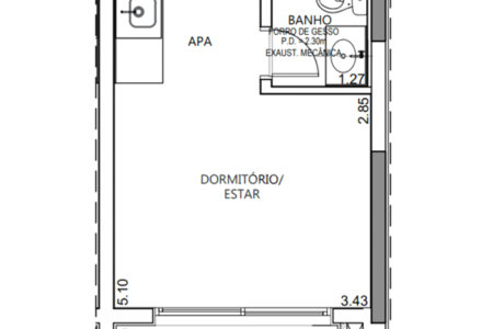 Studio à venda com 1 quarto em Vila Pirajussara, São Paulo, SP