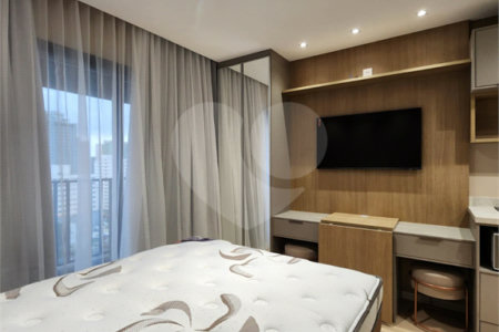 Studio mobiliado para locação no Paraíso