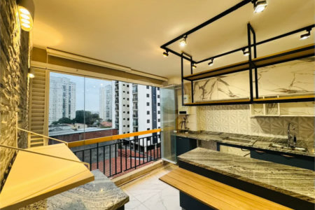 Apartamento para locação com 2 quartos e 1 vaga no Condomínio Inova, na Vila Rosália, em Guarulhos.
