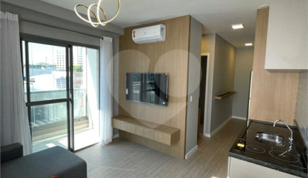 Apartamento à venda ou para alugar com 1 quarto em Indianópolis, São Paulo, SP