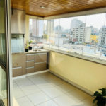 Apartamento á venda MOBILIADO com 128m², 3 suítes, 2 vagas, no centro de Santo André