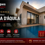 Casa à venda com 3 suítes no condomínio Villa D'aquila, Piracicaba - SP
