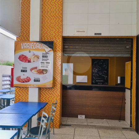Imóvel térreo com mezanino pronto para lanchonete, venda ou locação, na Barra Funda