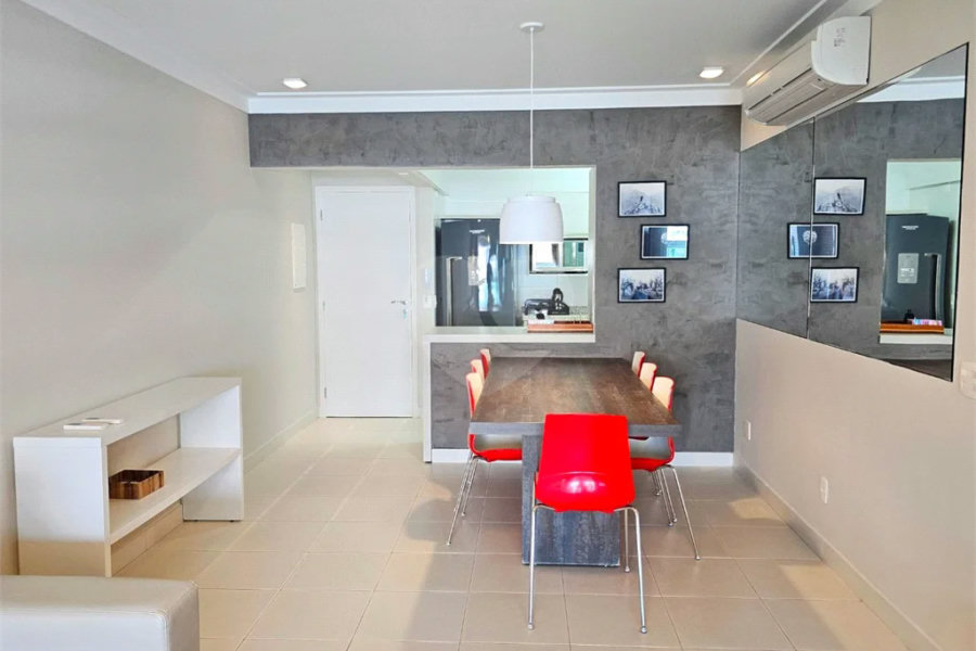 Apartamento à venda com 3 quartos, sendo 2 suítes, em Riviera de São Lourenço, Bertioga, SP