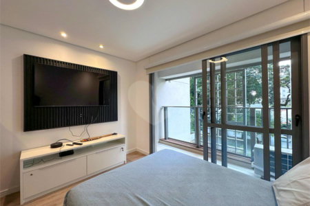 Apartamento à venda ou para alugar com 1 suíte em Campo Belo, São Paulo, SP