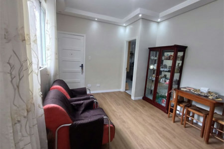 Apartamento com 2 dormitórios à venda, 59 m² por R$ 420.000,00 - Gonzaga - Santos/SP