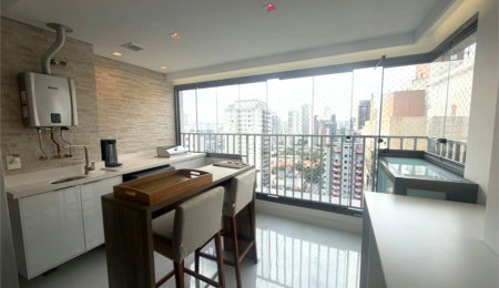 Apartamento à venda com 2 quartos, sendo 1 suíte, em Brooklin, São Paulo, SP