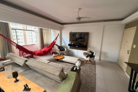 Apartamento com 3 dormitórios à venda, 156 m² por R$ 700.000,00 - Gonzaga - Santos/SP