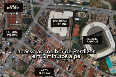 Apartamento à venda com 3 quartos, sendo 1 suíte, em Perdizes, São Paulo, SP