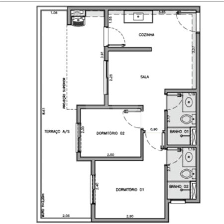 Apartamento à venda com 2 quartos, sendo 1 suíte, em Barra Funda, São Paulo, SP