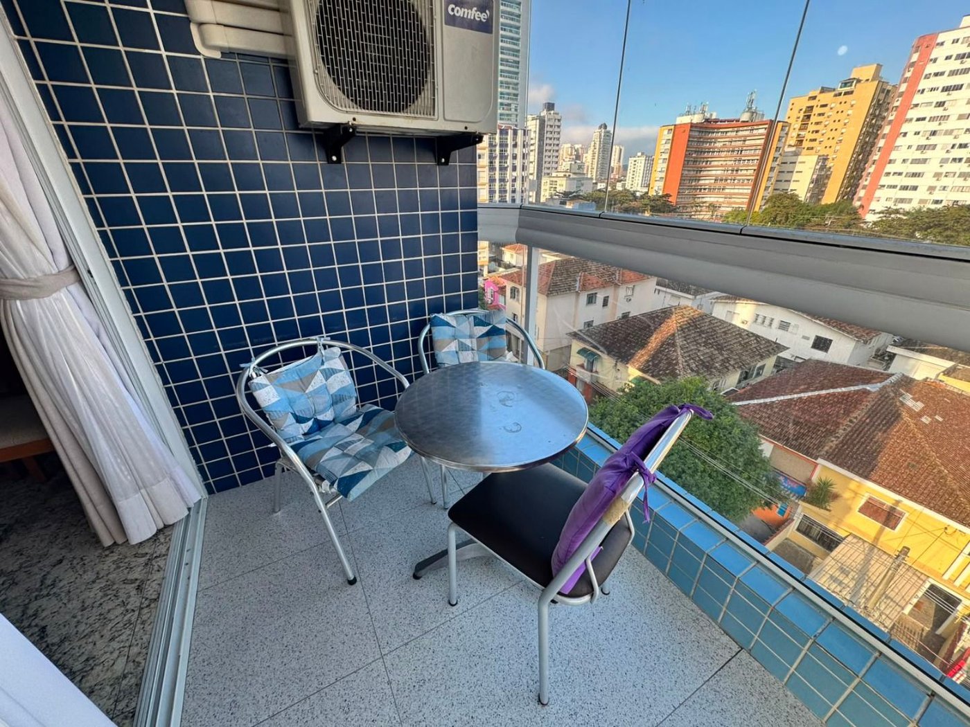 Apartamento com 2 dormitórios à venda, 83 m² por R$ 1.260.000,00 - Aparecida - Santos/SP