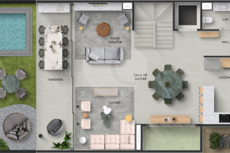 Casa à venda com 4 suítes no condomínio Tibiriça Green Home, São Paulo - SP