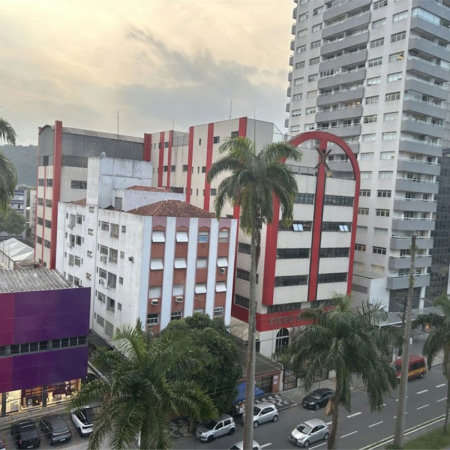 Sala Comercial à Venda no Gonzaga – Avenida Ana Costa – Santos/Sp