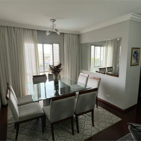 Apartamento mobiliado e pronto para morar. Conforto, praticidade e zero preocupações — traga apenas suas roupas.
