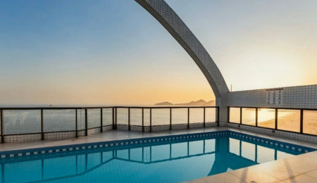 Flat com 1 dormitório à venda, 50 m² por R$ 645.000,00 - Boqueirão - Santos/SP