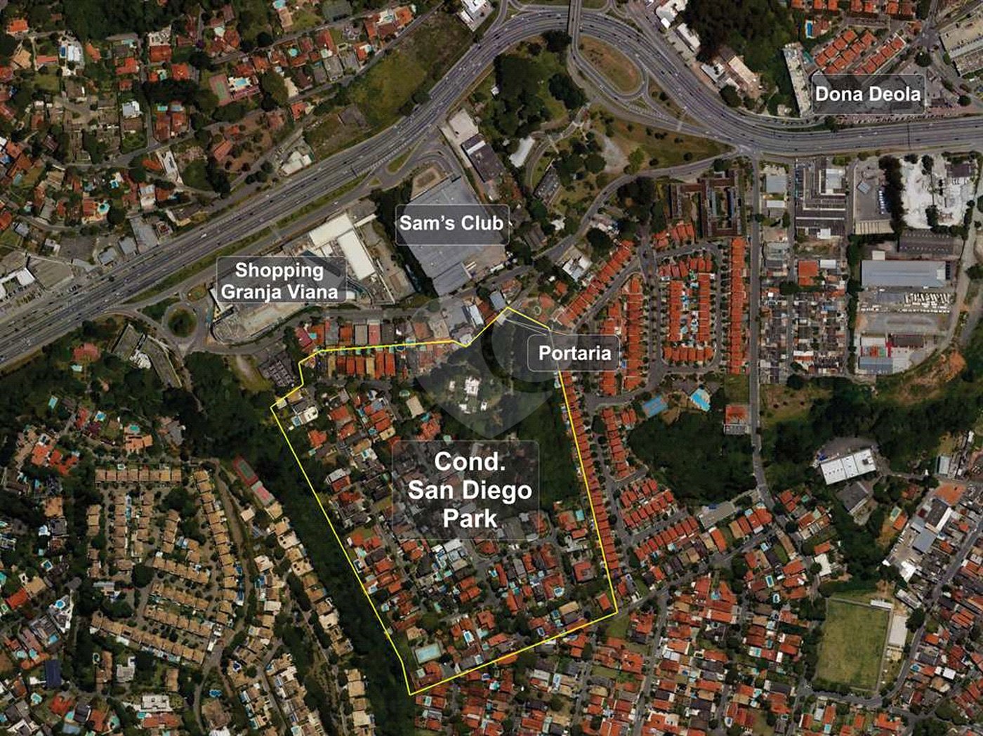 Casa à venda com 4 suítes no condomínio San Diego Park, Cotia - SP