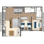 Apartamento à venda com 2 quartos, sendo 1 suíte,  em Jaguaré, São Paulo, SP
