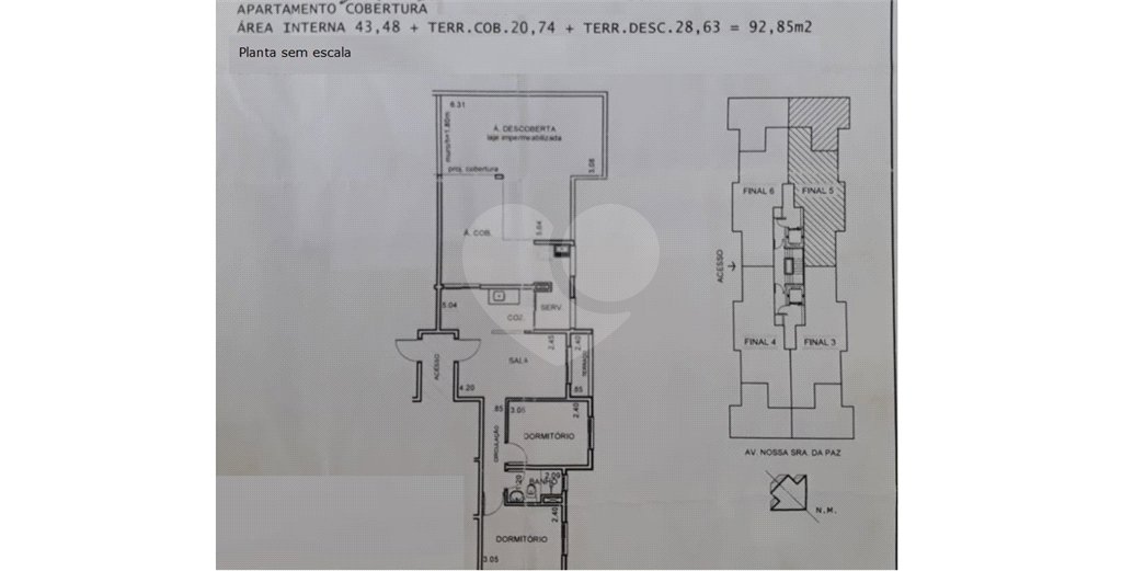 Apartamento à venda com 3 quartos, sendo 1 suíte, em Jaraguá, São Paulo, SP