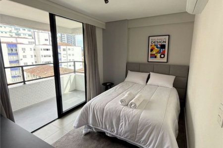 Apartamento Residencial à venda, Ponta da Praia, Santos - AP1049.