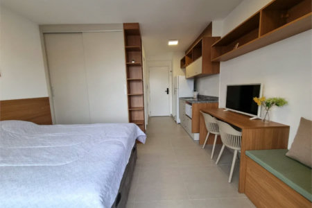 Apartamento à venda ou para alugar com 1 quarto em Pinheiros, São Paulo, SP