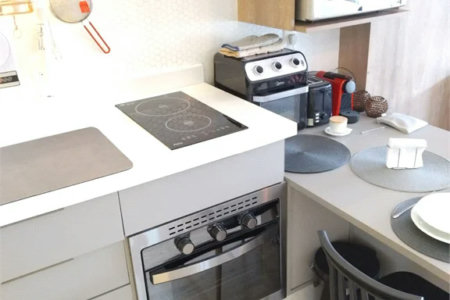 Apartamento à venda com 1 quarto em Brooklin Paulista, São Paulo, SP