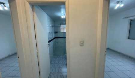 Apartamento 2 dormitórios + dependência, 1 vaga demarcada, no Campo Grande, Santos
