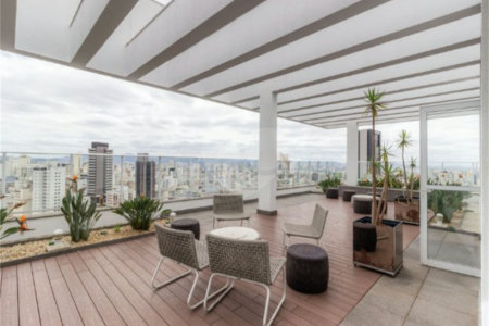 Excelente apartamento de 35m², mobiliado e com vaga, na Consolação