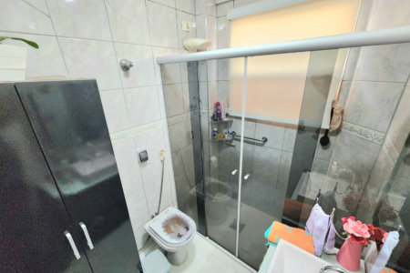 Apartamento 2 Dormitórios com Vista Mar, 1 Suíte e 50m da Praia – Santos