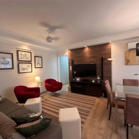 Apartamento com 2 dormitórios à venda, 88 m² por R$ 599.000,00 - Boqueirão - Santos/SP