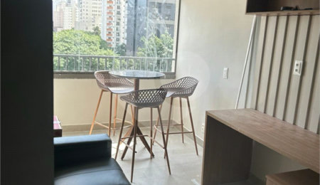 Apartamento para alugar com 1 quarto em Indianópolis, São Paulo, SP