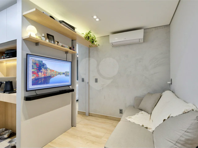 Apartamento à venda com 1 quarto em Alto da Boa Vista, São Paulo, SP