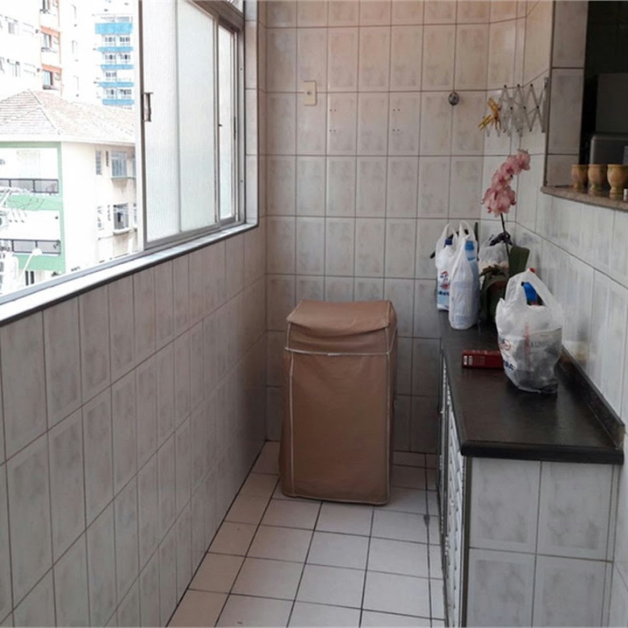 Apartamento Residencial à venda, Gonzaga, Santos - AP0958.