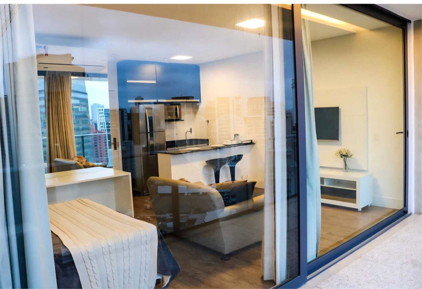 Apartamento para alugar com 1 quarto em Vila Olímpia, São Paulo, SP