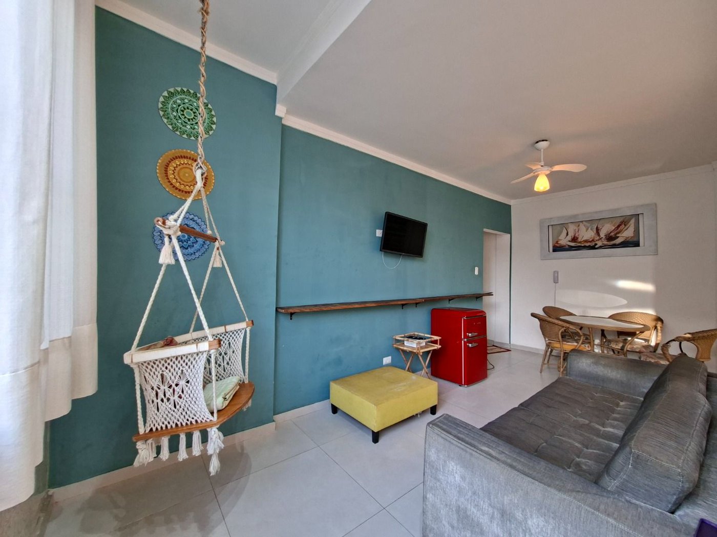 Apartamento com 1 dormitório à venda, 52 m² por R$ 450.000,00 - Aparecida - Santos/SP