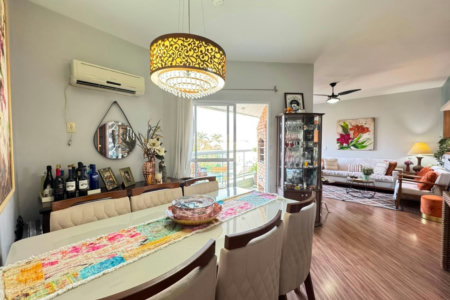 Apartamento com 3 dormitórios à venda, 94 m² por R$ 1.020.000,00 - Aparecida - Santos/SP