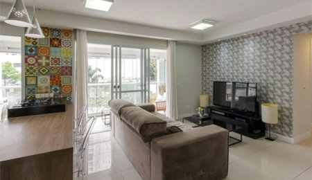 Apartamento à venda com 2 quartos, sendo 1 suíte,  em Vila Andrade, São Paulo, SP