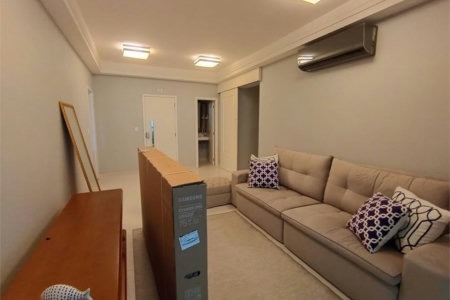 Apartamento Residencial para locação, Boqueirão, Santos - AP0256.