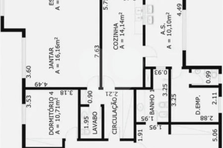Apartamento à venda com 4 quartos, sendo 1 suíte, em Brooklin Paulista, São Paulo, SP
